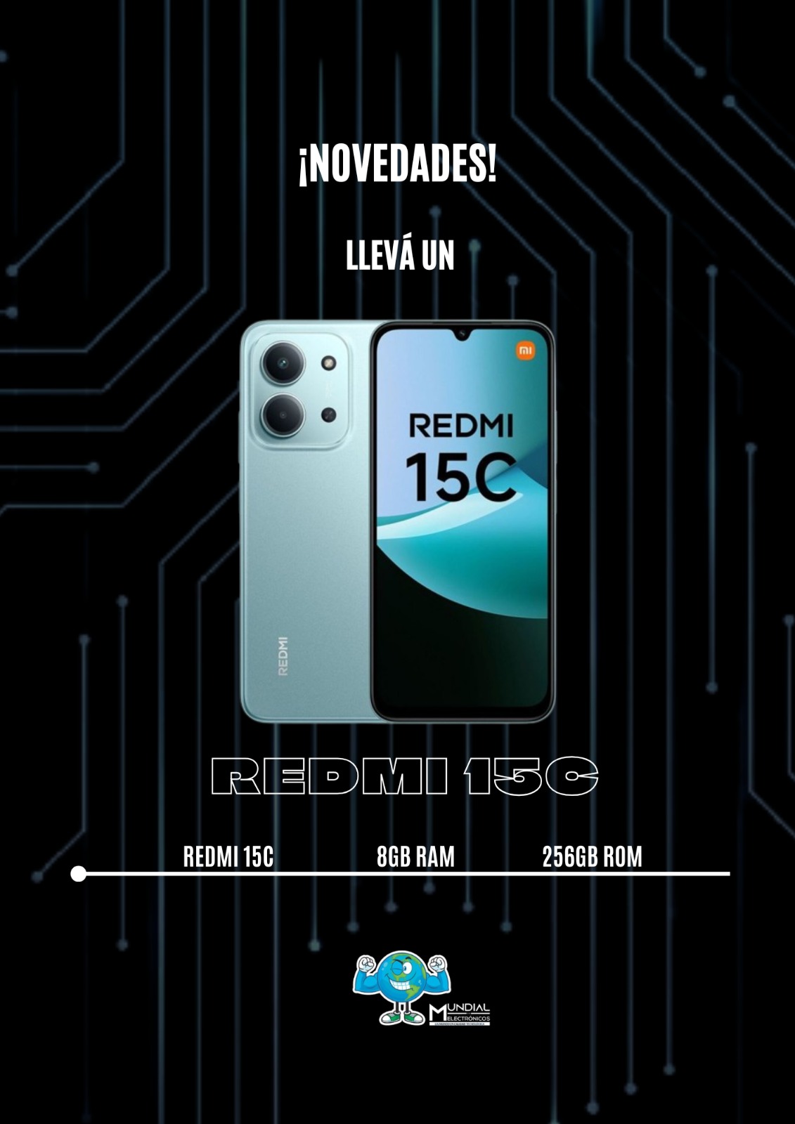 Celular Xiaomi Redmi 15C